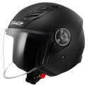 CASCO LS2 OF616 AIRFLOW II SOLID MATT BLACK