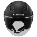 CASCO LS2 OF616 AIRFLOW II SOLID MATT BLACK