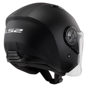 CASCO LS2 OF616 AIRFLOW II SOLID MATT BLACK