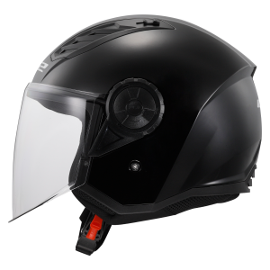 CASCO LS2 OF616 AIRFLOW II SOLID BLACK