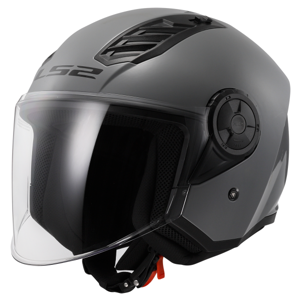 CASCO LS2 OF616 AIRFLOW II SOLID NARDO GREY