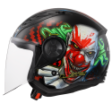 CASCO LS2 OF616 AIRFLOW II HAPPY DREAMS MATT BLACK
