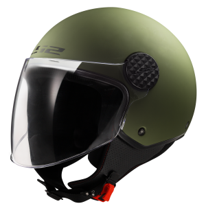 CASCO LS2 OF558 SPHERE II SOLID MATT MILITARY GREEN