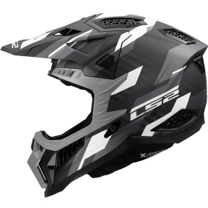 CASCO LS2 MX703 X-FORCE PHANTOM BLACK GREY