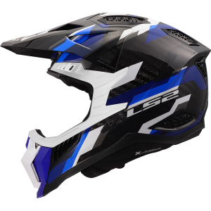 CASCO LS2 MX703 X-FORCE PHANTOM BLUE WHITE