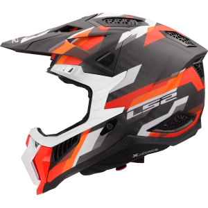 CASCO LS2 MX703 X-FORCE PHANTOM ORANGE RED