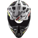 CASCO LS2 MX700 SUBVERTER STOMP WHITE BLACK