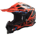 CASCO LS2 MX700 SUBVERTER STOMP FLUO ORANGE BLACK