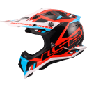 CASCO LS2 MX700 SUBVERTER STOMP WHITE BLUE RED