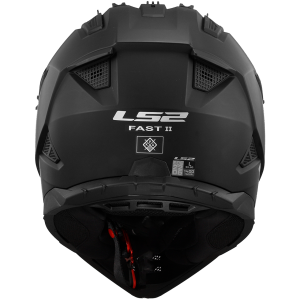 CASCO LS2 MX708 FAST II SOLID MATT BLACK