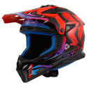 CASCO LS2 MX708 FAST II WASH RED