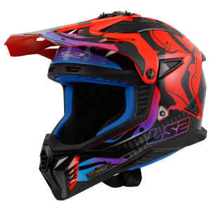 CASCO LS2 MX708 FAST II WASH RED