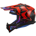 CASCO LS2 MX708 FAST II WASH RED