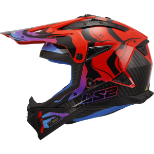 CASCO LS2 MX708 FAST II WASH RED