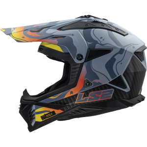 CASCO LS2 MX708 FAST II WASH DARK GREY