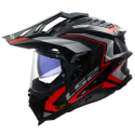CASCO LS2 MX701 EXPLORER C FRONTIER II RED