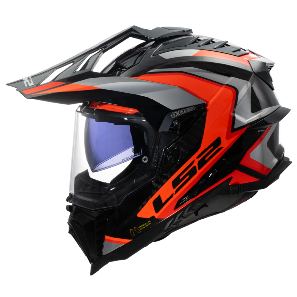 CASCO LS2 MX701 EXPLORER C FRONTIER II ORANGE