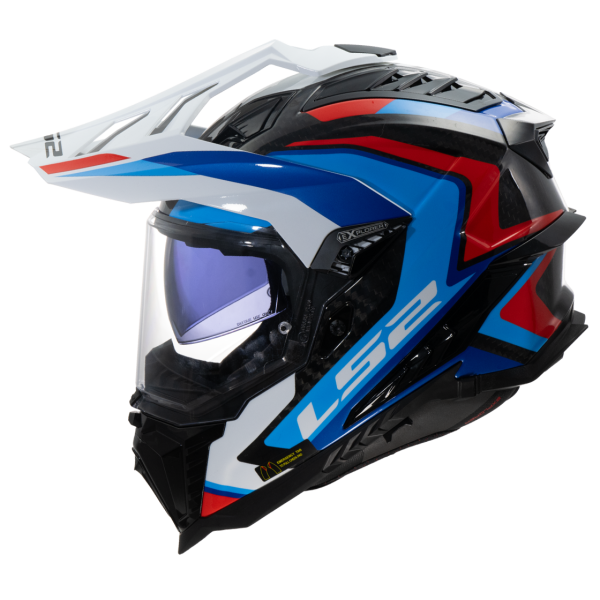 CASCO LS2 MX701 EXPLORER C FRONTIER II WHITE BLUE