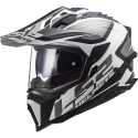 CASCO LS2 MX701 EXPLORER ALTER MATT BLACK WHITE