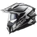 CASCO LS2 MX701 EXPLORER ALTER MATT BLACK WHITE