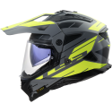CASCO LS2 MX702 PIONEER II NAMIB MATT GREY HI VIS YELLOW