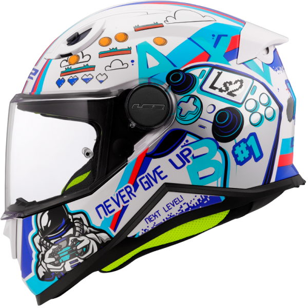 CASCO LS2 FF812 KID NEXT LEVEL WHITE