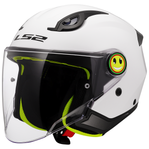 CASCO LS2 OF622 FUNNY II SOLID WHITE