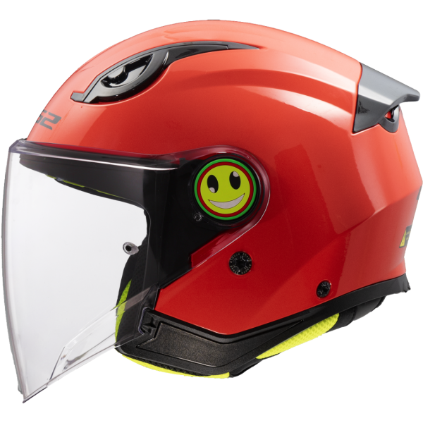 CASCO LS2 OF622 FUNNY II SOLID RED