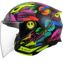 CASCO LS2 OF622 FUNNY II JOY BLACK
