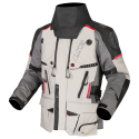 CHAQUETA LS2 APOLLO GREY BLACK RED