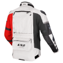 CHAQUETA LS2 X-MASTER BLACK GREY RED