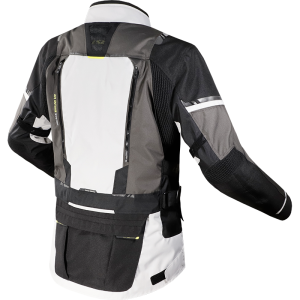 CHAQUETA LS2 NORWAY BLACK GREY YELLOW