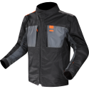 CHAQUETA LS2 TITANIUM BLUE HIS VIS ORANGE