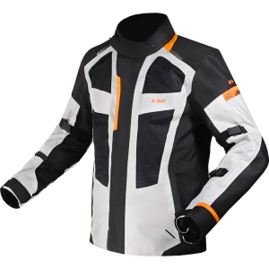 CHAQUETA LS2 SCOUT BLACK GREY ORANGE