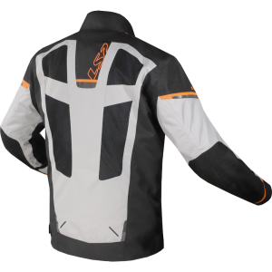 CHAQUETA LS2 SCOUT BLACK GREY ORANGE