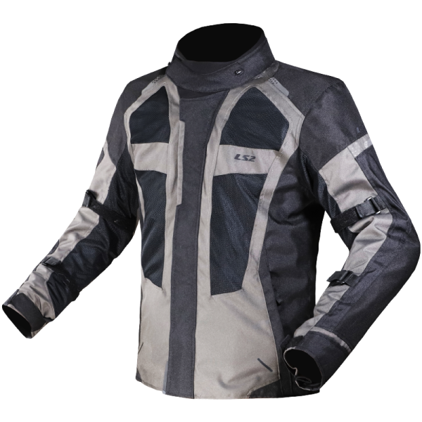 CHAQUETA LS2 SCOUT BLACK DARK GREY