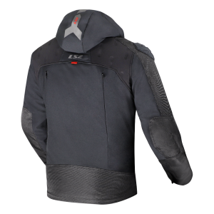 CHAQUETA LS2 ZIRCONIUM EVO BLACK RED