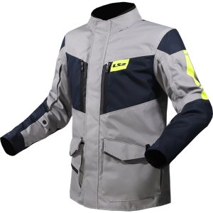 CHAQUETA LS2 METROPOLIS EVO TITANIUM YELLOW
