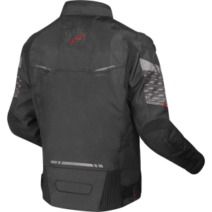 CHAQUETA LS2 APEX BLACK DARK GREY