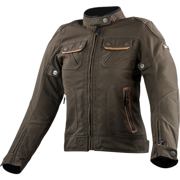 CHAQUETA LS2 BULLET BROWN