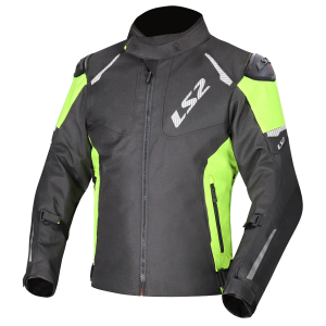 CHAQUETA LS2 ZOOM BLACK YELLOW