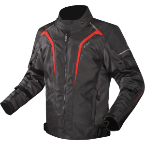 CHAQUETA LS2 SEPANG BLACK GREY RED