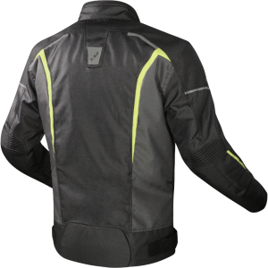 CHAQUETA LS2 SEPANG BLACK GREY HI VIS YELLOW