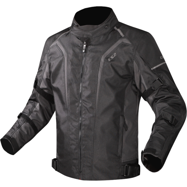 CHAQUETA LS2 SEPANG BLACK DARK GREY