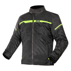 CHAQUETA LS2 RIVA BLACK NEON YELLOW