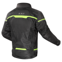 CHAQUETA LS2 RIVA BLACK NEON YELLOW