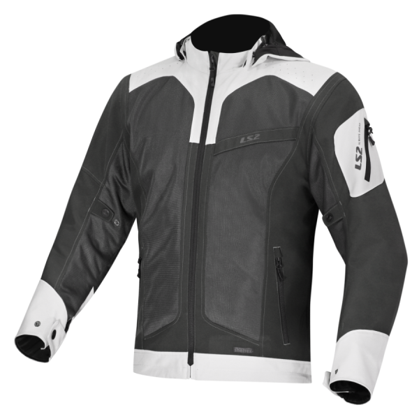 CHAQUETA LS2 BOLTON AIR TITANIUM GREY