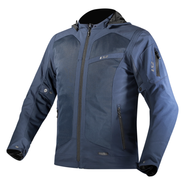 CHAQUETA LS2 BOLTON AIR DARK BLUE