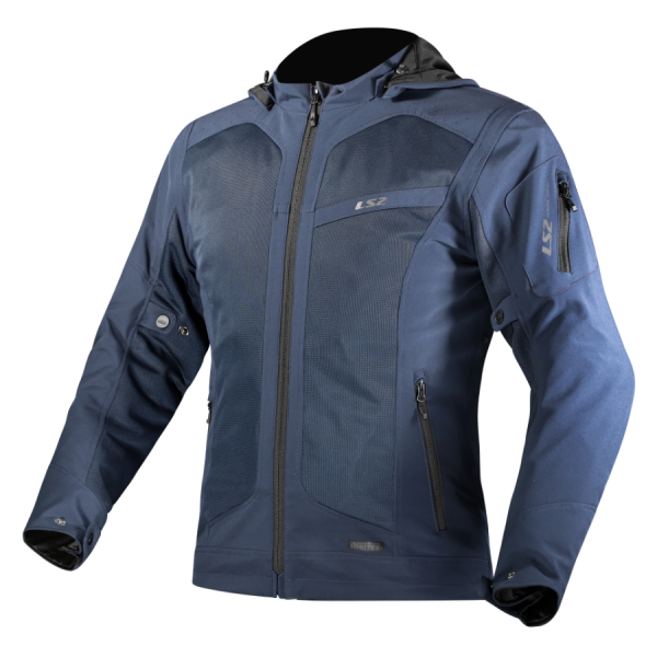 CHAQUETA LS2 BOLTON AIR DARK BLUE
