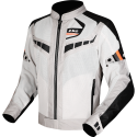 CHAQUETA LS2 GARDA AIR BLACK GREY HI VIS ORANGE